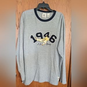 Men's NFL‎ Originals Shirt, 100% Cotton,  Gray & Blue,  Sz XL